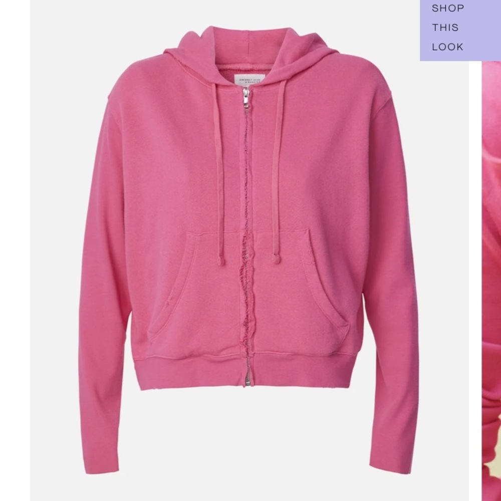 Sincerely Jules For Bandier Zip Up Hoodie